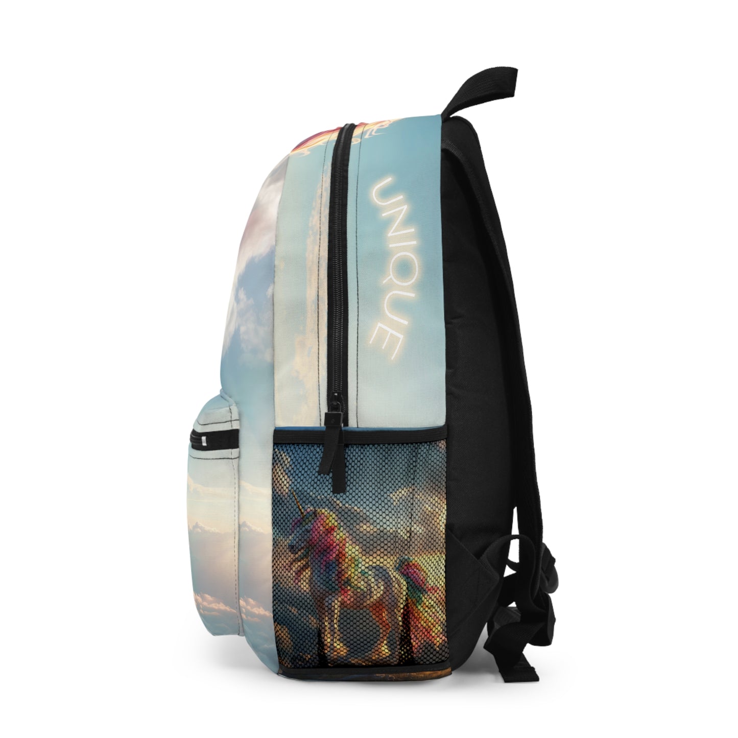 The "Unique" Write & Wear Inspiration Backpack w/ space to personalize one's unique traits, Shakespeare Quote, back to school, gift for her