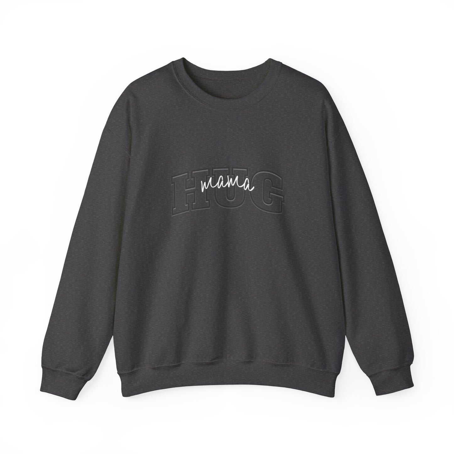 Mama Hug Sweatshirt Unisex Heavy Blend™ Crewneck Sweatshirt, Vintage Sweatshirt, College Sweatshirt, Retro Sweatshirt, Adult, Oversized