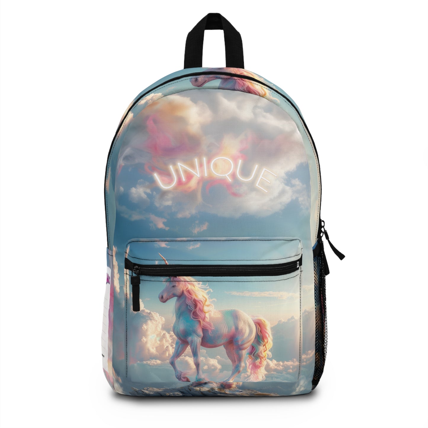 The "Unique" Write & Wear Inspiration Backpack w/ space to personalize one's unique traits, Shakespeare Quote, back to school, gift for her