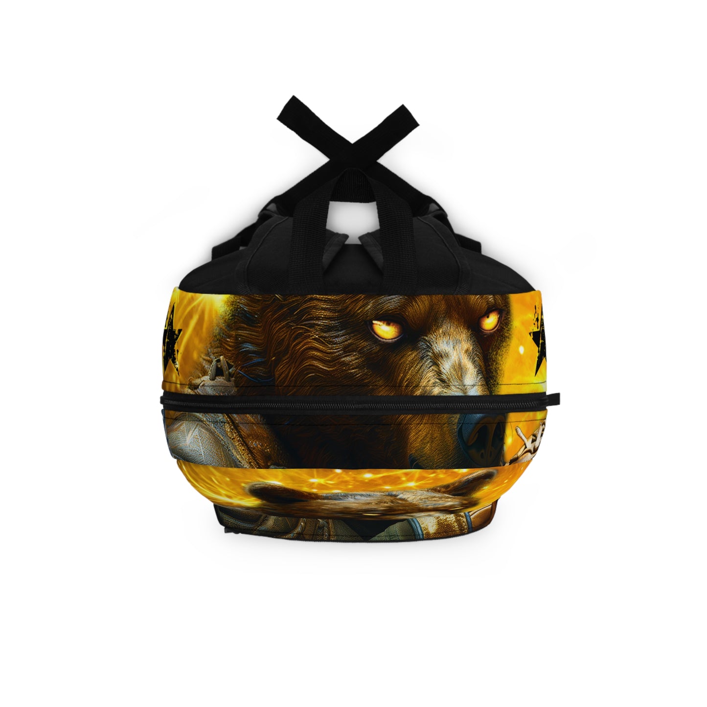 Baseball 'Golden Glove Bear' Write & Wear Personalized Inspiration Backpack, Babe Ruth Quote, back to school, baseball gift, travel bag