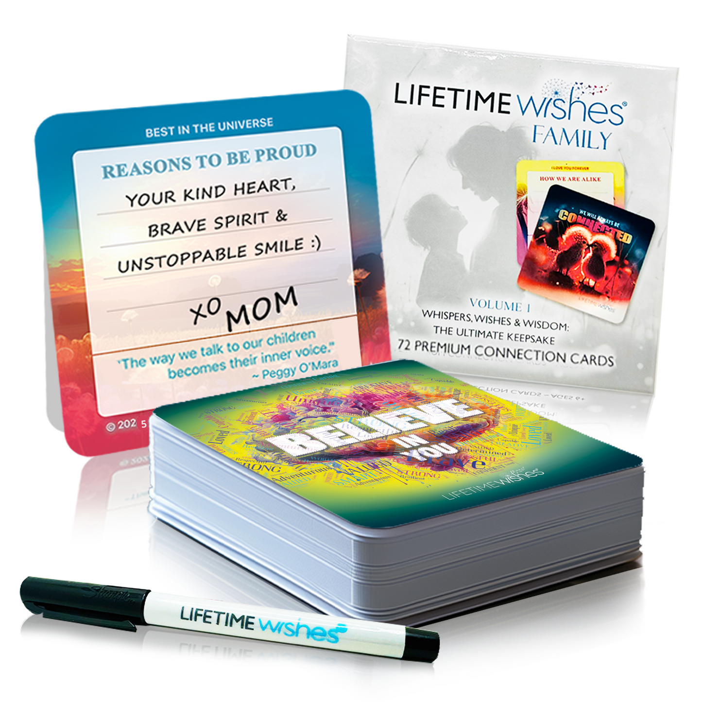 Lifetime Wishes Family: 72 Connection Card Game